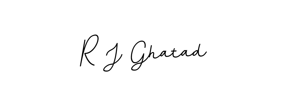 BallpointsItalic-DORy9 is a professional signature style that is perfect for those who want to add a touch of class to their signature. It is also a great choice for those who want to make their signature more unique. Get R J Ghatad name to fancy signature for free. R J Ghatad signature style 11 images and pictures png