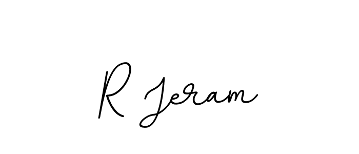 The best way (BallpointsItalic-DORy9) to make a short signature is to pick only two or three words in your name. The name R Jeram include a total of six letters. For converting this name. R Jeram signature style 11 images and pictures png