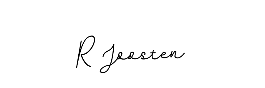 R Joosten stylish signature style. Best Handwritten Sign (BallpointsItalic-DORy9) for my name. Handwritten Signature Collection Ideas for my name R Joosten. R Joosten signature style 11 images and pictures png