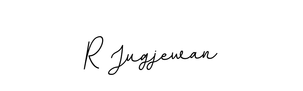 Similarly BallpointsItalic-DORy9 is the best handwritten signature design. Signature creator online .You can use it as an online autograph creator for name R Jugjewan. R Jugjewan signature style 11 images and pictures png