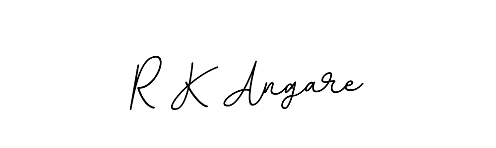 R K Angare stylish signature style. Best Handwritten Sign (BallpointsItalic-DORy9) for my name. Handwritten Signature Collection Ideas for my name R K Angare. R K Angare signature style 11 images and pictures png