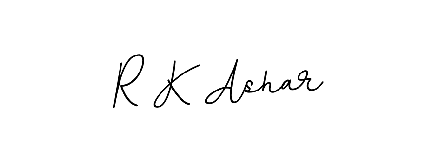 Similarly BallpointsItalic-DORy9 is the best handwritten signature design. Signature creator online .You can use it as an online autograph creator for name R K Ashar. R K Ashar signature style 11 images and pictures png