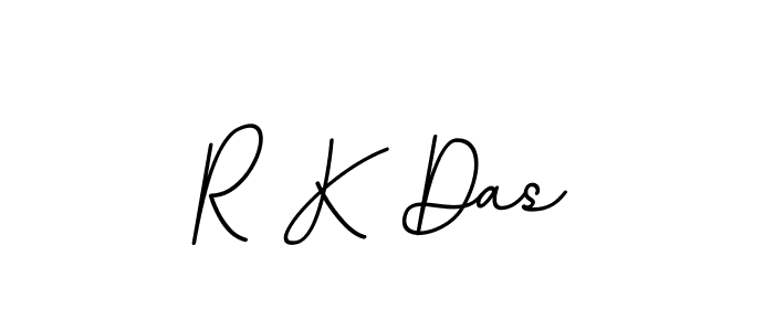 Make a beautiful signature design for name R K Das. With this signature (BallpointsItalic-DORy9) style, you can create a handwritten signature for free. R K Das signature style 11 images and pictures png