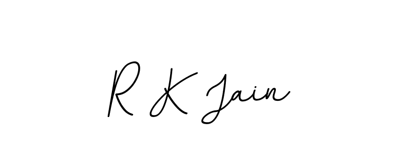 How to make R K Jain signature? BallpointsItalic-DORy9 is a professional autograph style. Create handwritten signature for R K Jain name. R K Jain signature style 11 images and pictures png