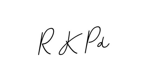 How to make R K Pd name signature. Use BallpointsItalic-DORy9 style for creating short signs online. This is the latest handwritten sign. R K Pd signature style 11 images and pictures png