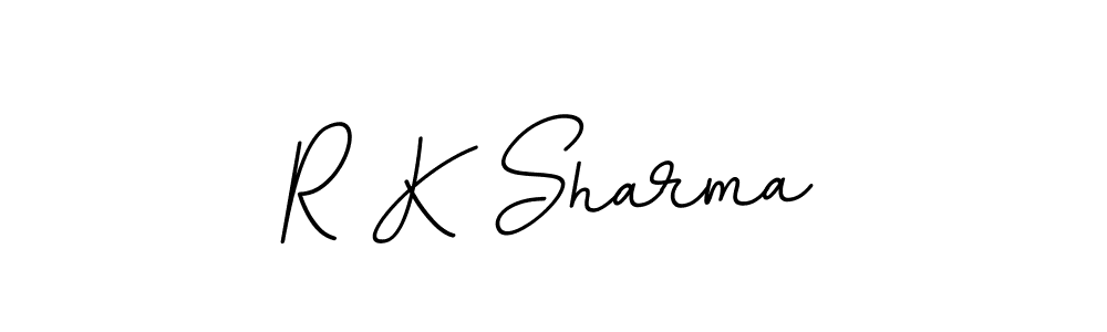 You should practise on your own different ways (BallpointsItalic-DORy9) to write your name (R K Sharma) in signature. don't let someone else do it for you. R K Sharma signature style 11 images and pictures png