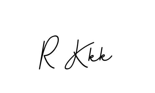 How to make R Kkk name signature. Use BallpointsItalic-DORy9 style for creating short signs online. This is the latest handwritten sign. R Kkk signature style 11 images and pictures png