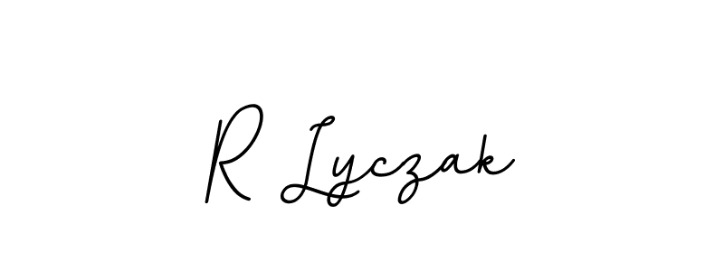 BallpointsItalic-DORy9 is a professional signature style that is perfect for those who want to add a touch of class to their signature. It is also a great choice for those who want to make their signature more unique. Get R Lyczak name to fancy signature for free. R Lyczak signature style 11 images and pictures png