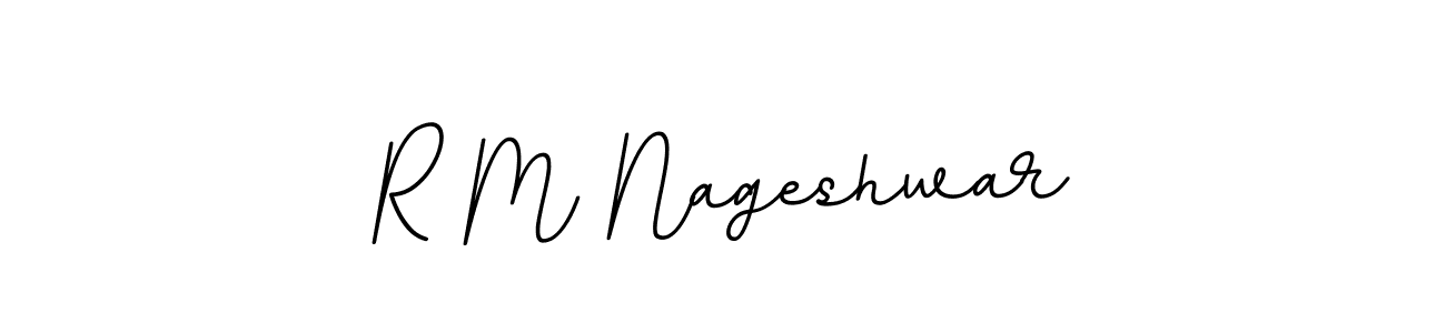 R M Nageshwar stylish signature style. Best Handwritten Sign (BallpointsItalic-DORy9) for my name. Handwritten Signature Collection Ideas for my name R M Nageshwar. R M Nageshwar signature style 11 images and pictures png