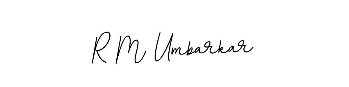 BallpointsItalic-DORy9 is a professional signature style that is perfect for those who want to add a touch of class to their signature. It is also a great choice for those who want to make their signature more unique. Get R M Umbarkar name to fancy signature for free. R M Umbarkar signature style 11 images and pictures png