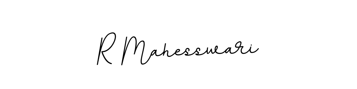 Design your own signature with our free online signature maker. With this signature software, you can create a handwritten (BallpointsItalic-DORy9) signature for name R Mahesswari. R Mahesswari signature style 11 images and pictures png