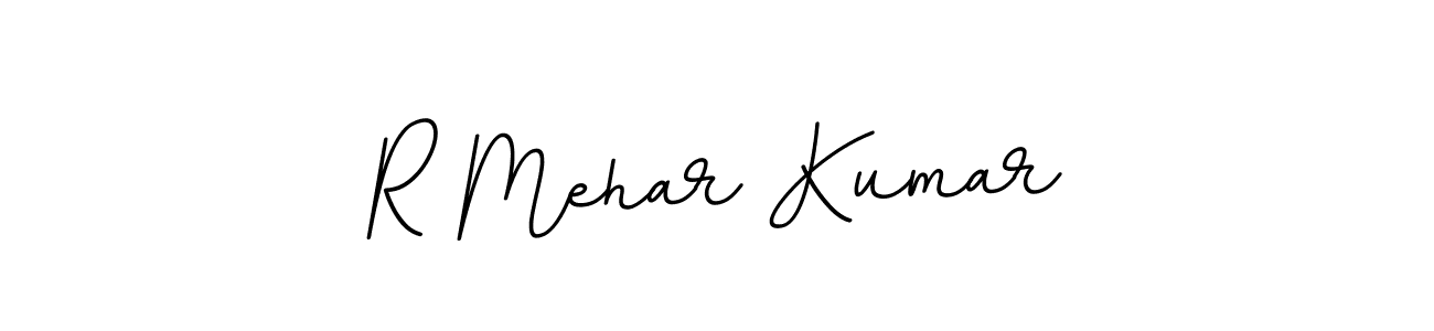 It looks lik you need a new signature style for name R Mehar Kumar. Design unique handwritten (BallpointsItalic-DORy9) signature with our free signature maker in just a few clicks. R Mehar Kumar signature style 11 images and pictures png