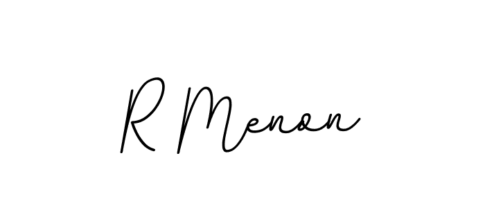 How to make R Menon signature? BallpointsItalic-DORy9 is a professional autograph style. Create handwritten signature for R Menon name. R Menon signature style 11 images and pictures png