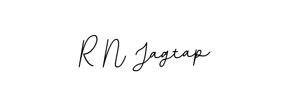 The best way (BallpointsItalic-DORy9) to make a short signature is to pick only two or three words in your name. The name R N Jagtap include a total of six letters. For converting this name. R N Jagtap signature style 11 images and pictures png