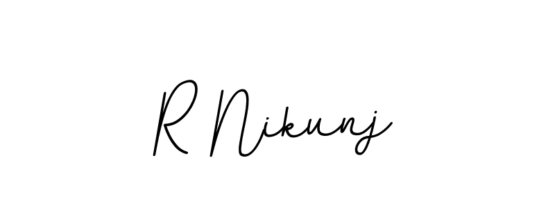 Here are the top 10 professional signature styles for the name R Nikunj. These are the best autograph styles you can use for your name. R Nikunj signature style 11 images and pictures png