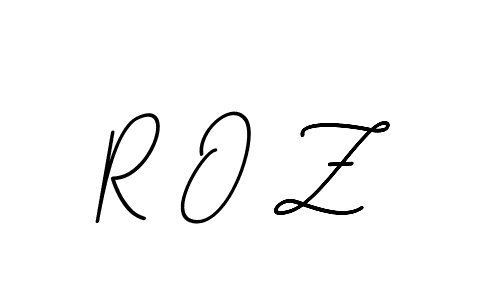 It looks lik you need a new signature style for name R O Z. Design unique handwritten (BallpointsItalic-DORy9) signature with our free signature maker in just a few clicks. R O Z signature style 11 images and pictures png