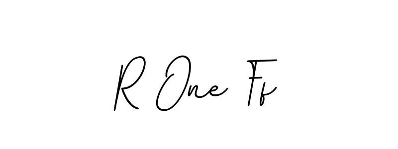 The best way (BallpointsItalic-DORy9) to make a short signature is to pick only two or three words in your name. The name R One Ff include a total of six letters. For converting this name. R One Ff signature style 11 images and pictures png