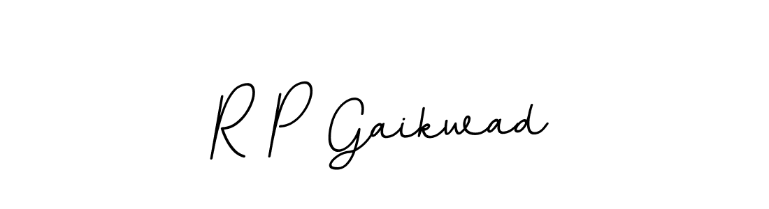 You should practise on your own different ways (BallpointsItalic-DORy9) to write your name (R P Gaikwad) in signature. don't let someone else do it for you. R P Gaikwad signature style 11 images and pictures png