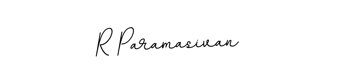 It looks lik you need a new signature style for name R Paramasivan. Design unique handwritten (BallpointsItalic-DORy9) signature with our free signature maker in just a few clicks. R Paramasivan signature style 11 images and pictures png