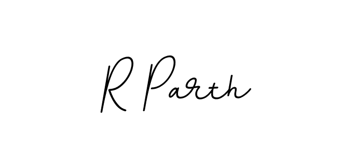 How to make R Parth signature? BallpointsItalic-DORy9 is a professional autograph style. Create handwritten signature for R Parth name. R Parth signature style 11 images and pictures png