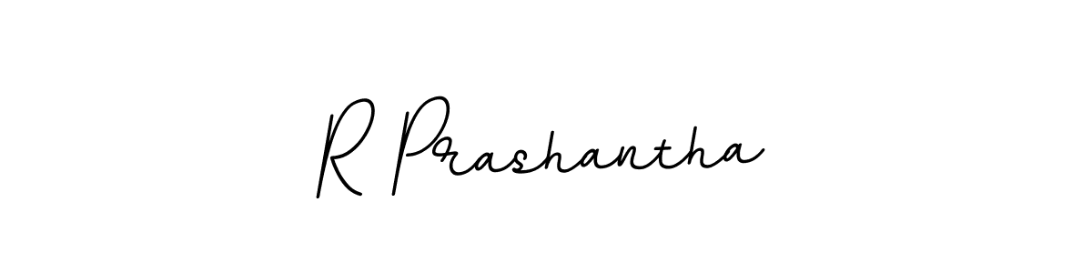 R Prashantha stylish signature style. Best Handwritten Sign (BallpointsItalic-DORy9) for my name. Handwritten Signature Collection Ideas for my name R Prashantha. R Prashantha signature style 11 images and pictures png