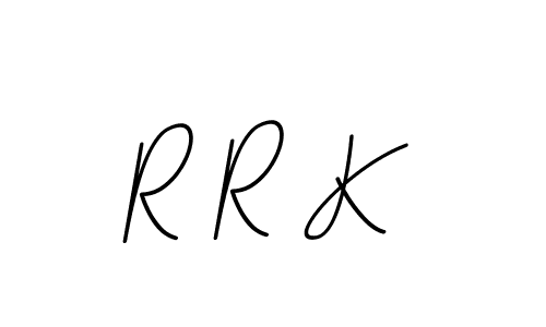 It looks lik you need a new signature style for name R R K. Design unique handwritten (BallpointsItalic-DORy9) signature with our free signature maker in just a few clicks. R R K signature style 11 images and pictures png