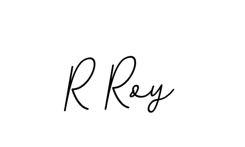 R Roy stylish signature style. Best Handwritten Sign (BallpointsItalic-DORy9) for my name. Handwritten Signature Collection Ideas for my name R Roy. R Roy signature style 11 images and pictures png