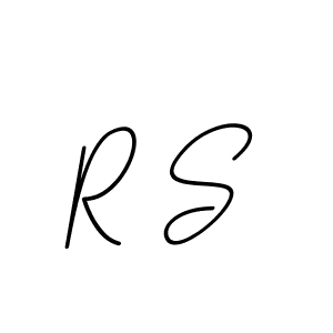 You should practise on your own different ways (BallpointsItalic-DORy9) to write your name (R S) in signature. don't let someone else do it for you. R S signature style 11 images and pictures png