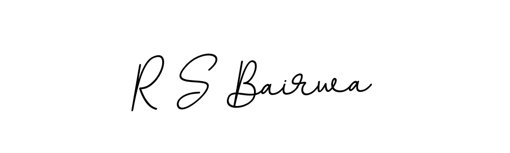 Make a beautiful signature design for name R S Bairwa. Use this online signature maker to create a handwritten signature for free. R S Bairwa signature style 11 images and pictures png