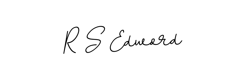 R S Edword stylish signature style. Best Handwritten Sign (BallpointsItalic-DORy9) for my name. Handwritten Signature Collection Ideas for my name R S Edword. R S Edword signature style 11 images and pictures png