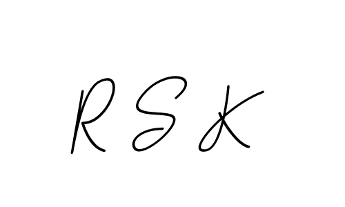 Use a signature maker to create a handwritten signature online. With this signature software, you can design (BallpointsItalic-DORy9) your own signature for name R S K. R S K signature style 11 images and pictures png