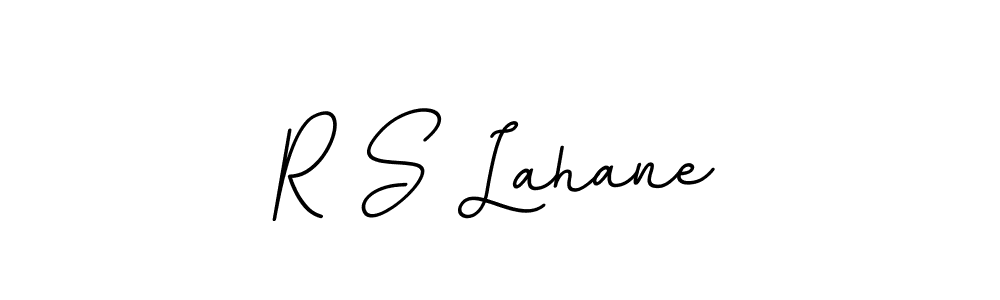 Make a beautiful signature design for name R S Lahane. Use this online signature maker to create a handwritten signature for free. R S Lahane signature style 11 images and pictures png