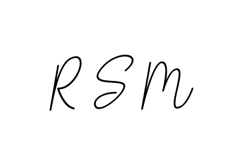 How to make R S M name signature. Use BallpointsItalic-DORy9 style for creating short signs online. This is the latest handwritten sign. R S M signature style 11 images and pictures png