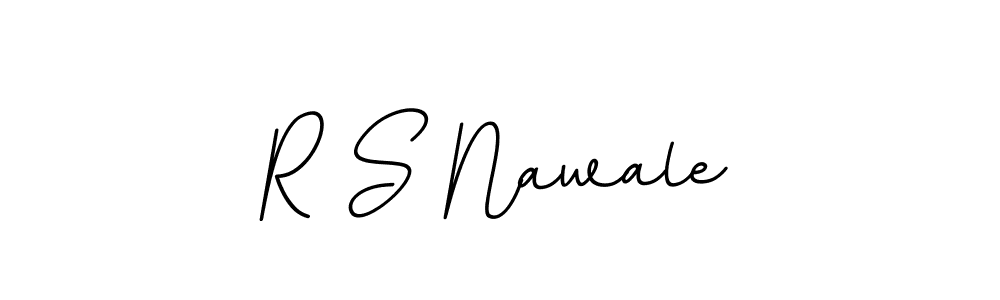 This is the best signature style for the R S Nawale name. Also you like these signature font (BallpointsItalic-DORy9). Mix name signature. R S Nawale signature style 11 images and pictures png