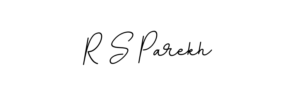 How to make R S Parekh signature? BallpointsItalic-DORy9 is a professional autograph style. Create handwritten signature for R S Parekh name. R S Parekh signature style 11 images and pictures png