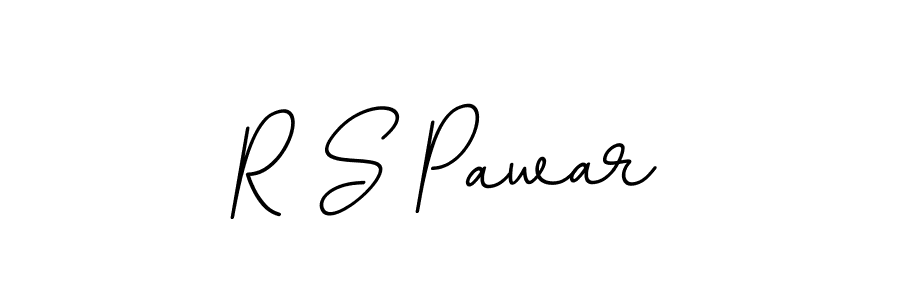 Design your own signature with our free online signature maker. With this signature software, you can create a handwritten (BallpointsItalic-DORy9) signature for name R S Pawar. R S Pawar signature style 11 images and pictures png