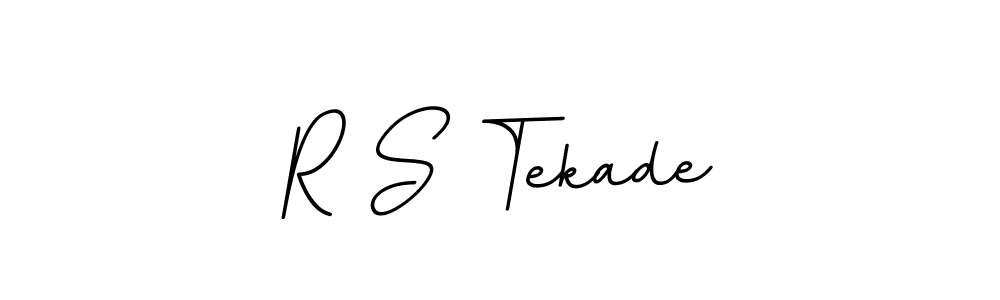 How to make R S Tekade signature? BallpointsItalic-DORy9 is a professional autograph style. Create handwritten signature for R S Tekade name. R S Tekade signature style 11 images and pictures png