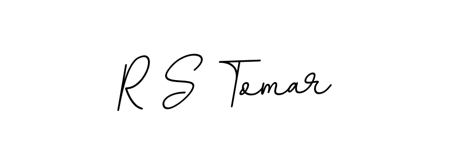 You should practise on your own different ways (BallpointsItalic-DORy9) to write your name (R S Tomar) in signature. don't let someone else do it for you. R S Tomar signature style 11 images and pictures png