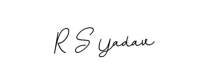 if you are searching for the best signature style for your name R S Yadav. so please give up your signature search. here we have designed multiple signature styles  using BallpointsItalic-DORy9. R S Yadav signature style 11 images and pictures png