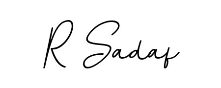 Here are the top professional signature styles for the name R Sadaf. These are the best autograph styles you can use for your name. R Sadaf signature style 11 images and pictures png