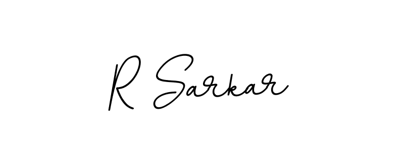 R Sarkar stylish signature style. Best Handwritten Sign (BallpointsItalic-DORy9) for my name. Handwritten Signature Collection Ideas for my name R Sarkar. R Sarkar signature style 11 images and pictures png