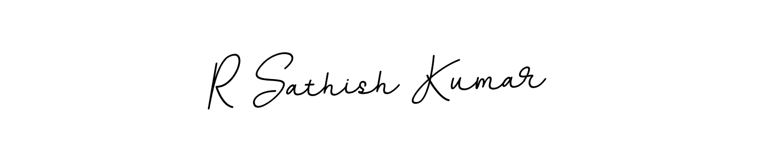 Similarly BallpointsItalic-DORy9 is the best handwritten signature design. Signature creator online .You can use it as an online autograph creator for name R Sathish Kumar. R Sathish Kumar signature style 11 images and pictures png