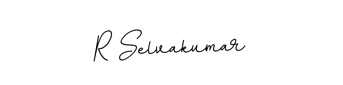 R Selvakumar stylish signature style. Best Handwritten Sign (BallpointsItalic-DORy9) for my name. Handwritten Signature Collection Ideas for my name R Selvakumar. R Selvakumar signature style 11 images and pictures png