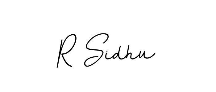 Also we have R Sidhu name is the best signature style. Create professional handwritten signature collection using BallpointsItalic-DORy9 autograph style. R Sidhu signature style 11 images and pictures png