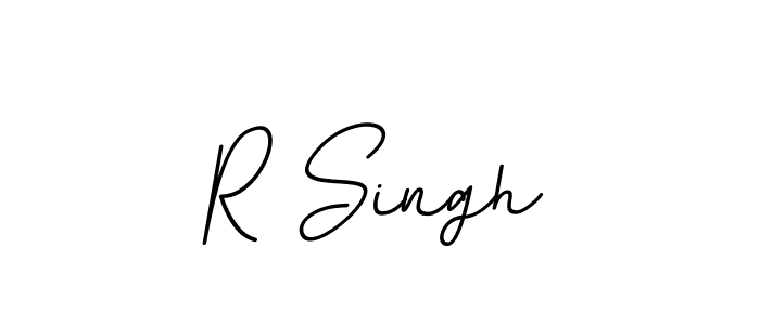 Also You can easily find your signature by using the search form. We will create R Singh name handwritten signature images for you free of cost using BallpointsItalic-DORy9 sign style. R Singh signature style 11 images and pictures png