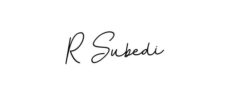 It looks lik you need a new signature style for name R Subedi. Design unique handwritten (BallpointsItalic-DORy9) signature with our free signature maker in just a few clicks. R Subedi signature style 11 images and pictures png