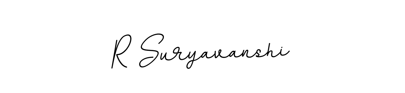 if you are searching for the best signature style for your name R Suryavanshi. so please give up your signature search. here we have designed multiple signature styles  using BallpointsItalic-DORy9. R Suryavanshi signature style 11 images and pictures png