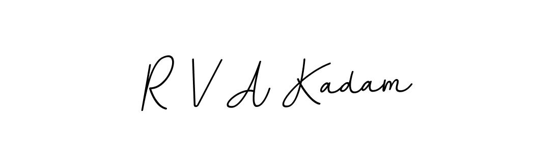 if you are searching for the best signature style for your name R V A Kadam. so please give up your signature search. here we have designed multiple signature styles  using BallpointsItalic-DORy9. R V A Kadam signature style 11 images and pictures png