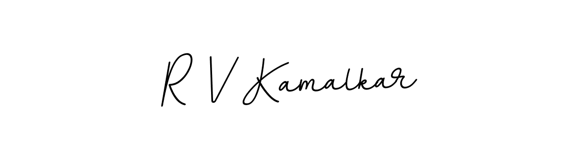 if you are searching for the best signature style for your name R V Kamalkar. so please give up your signature search. here we have designed multiple signature styles  using BallpointsItalic-DORy9. R V Kamalkar signature style 11 images and pictures png