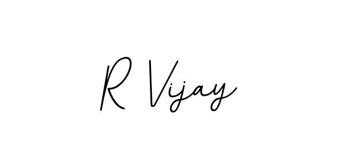 if you are searching for the best signature style for your name R Vijay. so please give up your signature search. here we have designed multiple signature styles  using BallpointsItalic-DORy9. R Vijay signature style 11 images and pictures png